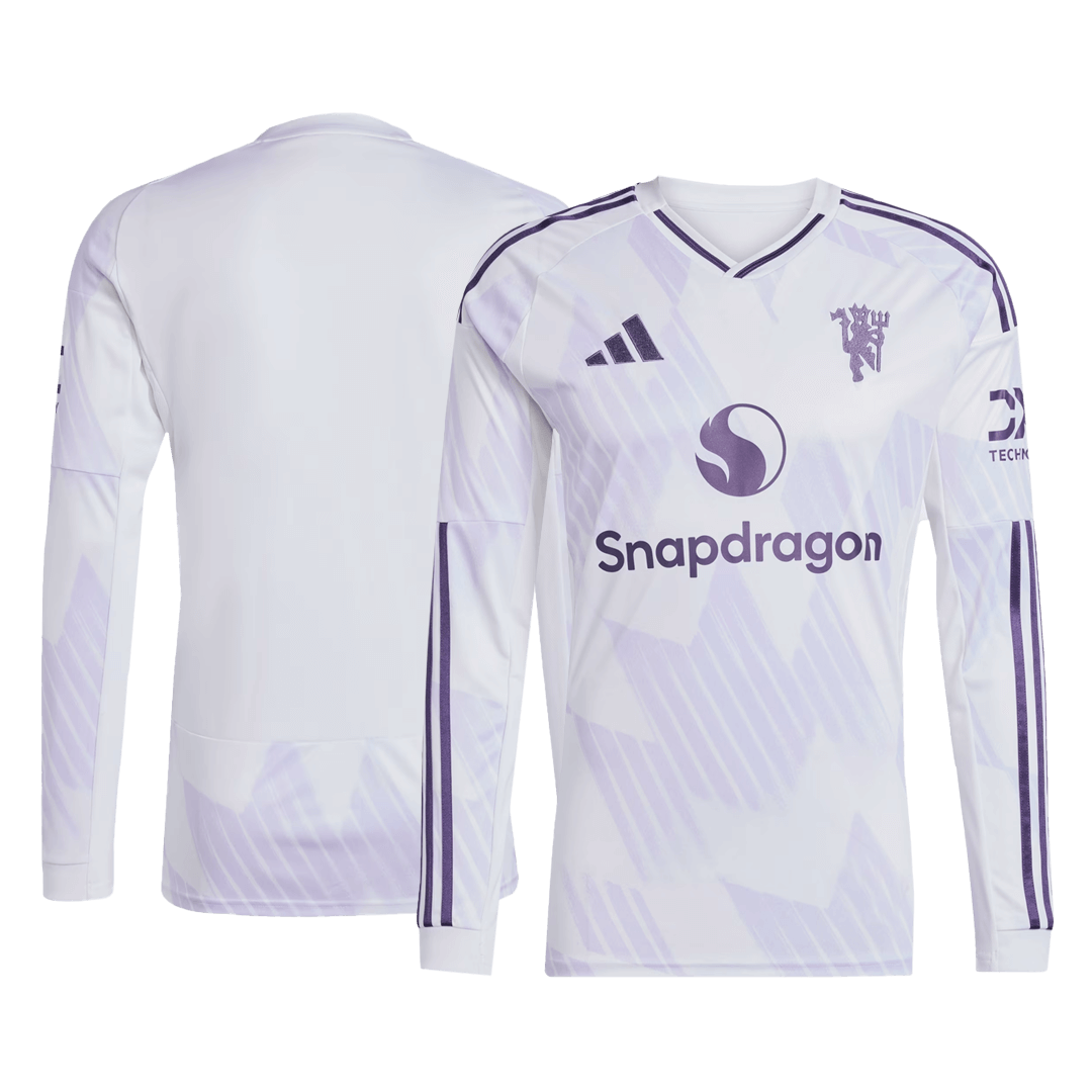 Venkovní Fotbalový Dres Manchester United 25/26 Long Sleeve