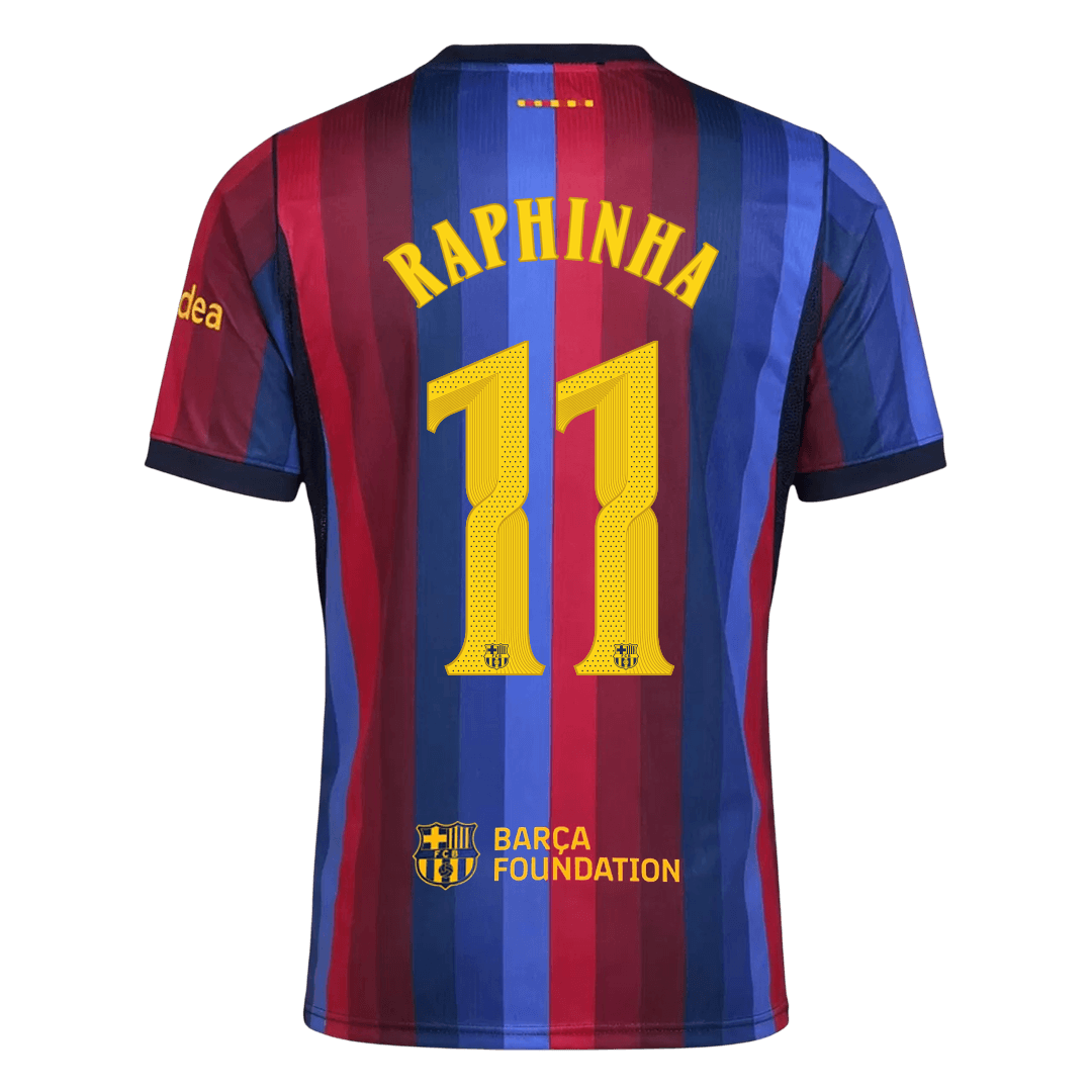 Barcelona domácí fotbalový dres 2026/27 RAPHINHA #11 UCL