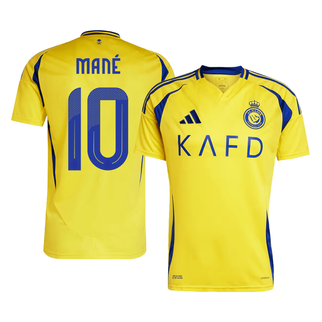 Al Nassr domácí fotbalový dres 2024/25 MANÉ #10 ACL
