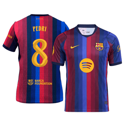 Barcelona domácí fotbalový dres 2026/27 PEDRI #8 UCL
