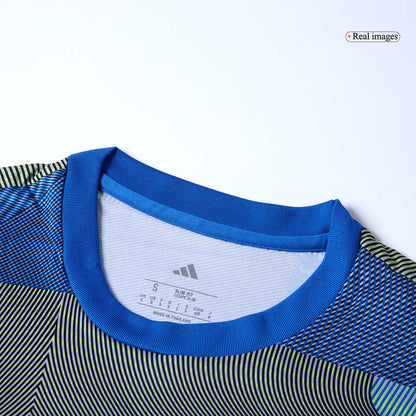 Real Madrid předzápasový fotbalový dres 2025/26 - modrá