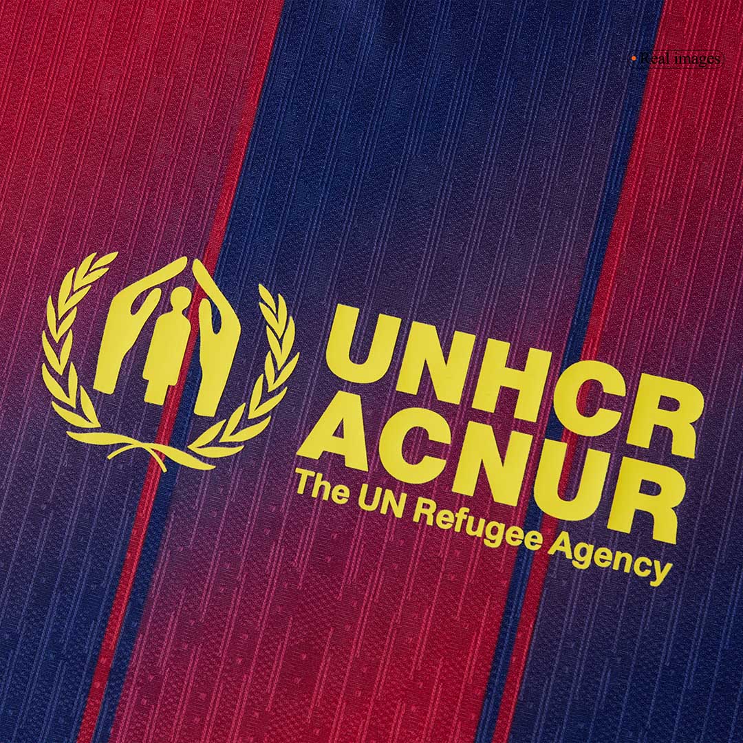 Barcelona domácí fotbalový dres 2025/26 hráčská verze LAMINE YAMAL #10