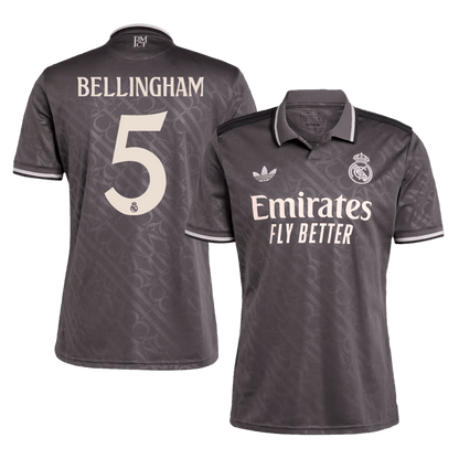 Třetí Fotbalový Dres Real Madrid 24/25 BELLINGHAM #5