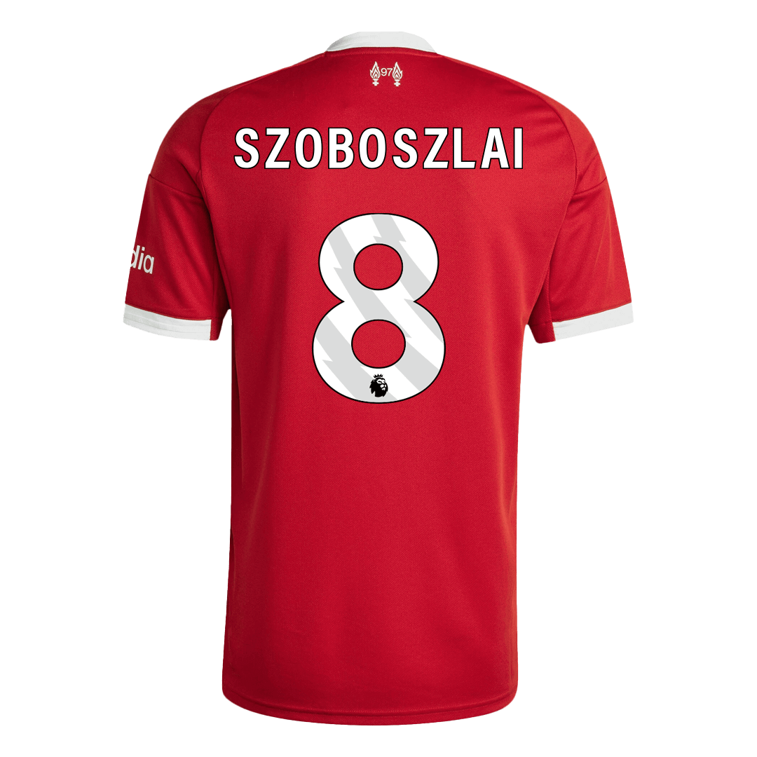 Liverpool domácí fotbalový dres 2025/26 SZOBOSZLAI #8
