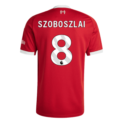 Liverpool domácí fotbalový dres 2025/26 SZOBOSZLAI #8