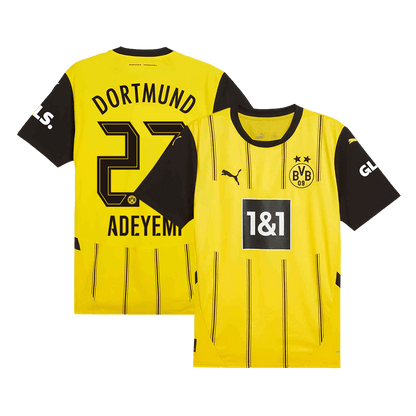 Domácí Fotbalový Dres Borussia Dortmund 24/25 ADEYEMI #27