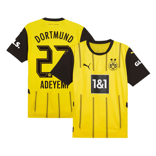 Domácí Fotbalový Dres Borussia Dortmund 24/25 ADEYEMI #27