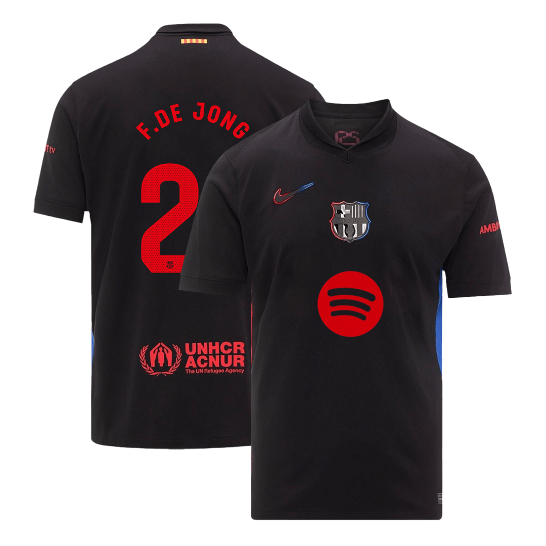 Venkovní Fotbalový Dres Barcelona 24/25 F.DE JONG #21
