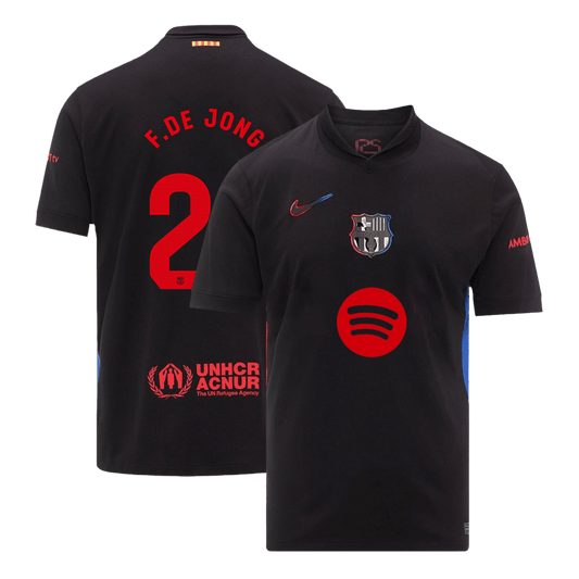 Venkovní Fotbalový Dres Barcelona 24/25 F.DE JONG #21