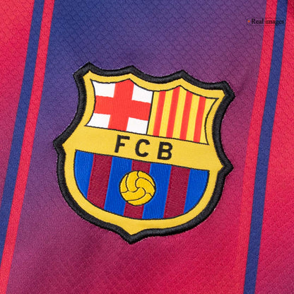 Domácí Fotbalový Dres Barcelona Long Sleeve