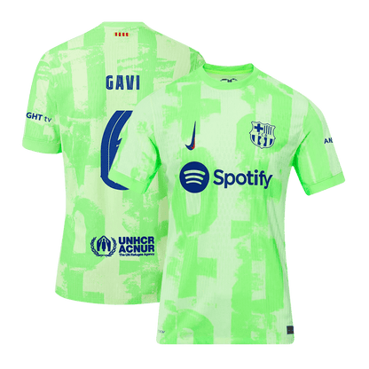 Třetí Fotbalový Dres Barcelona 24/25 Authentic GAVI #6 UCL