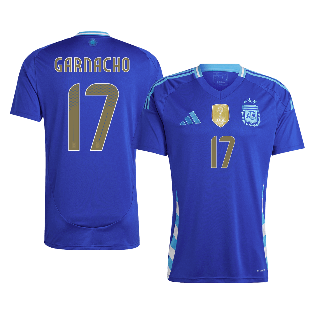 Venkovní Fotbalový Dres Argentina 2024 GARNACHO #17