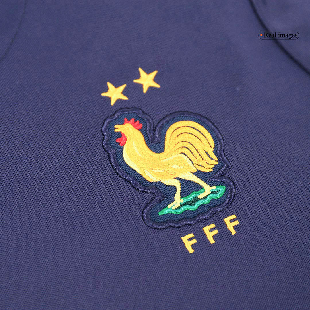 Předzápasový Fotbalový Dres France 2024 - Navy