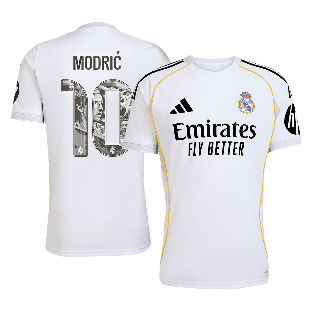 Domácí Fotbalový Dres Real Madrid 25/26 MODRIĆ Special #10