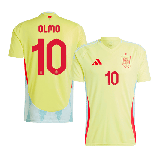 Venkovní Fotbalový Dres Spain 2024 OLMO #10