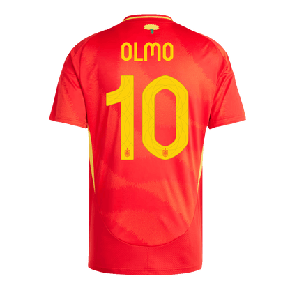 Domácí Fotbalový Dres Spain 2024 OLMO #10