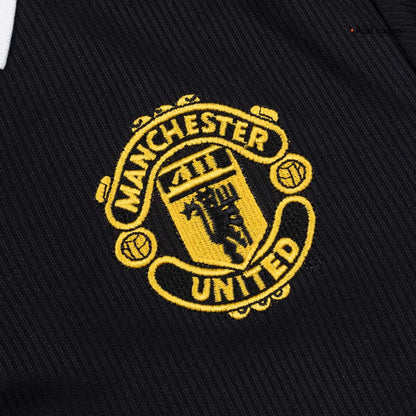 Manchester United venkovní retro dres 1998 dlouhý rukáv