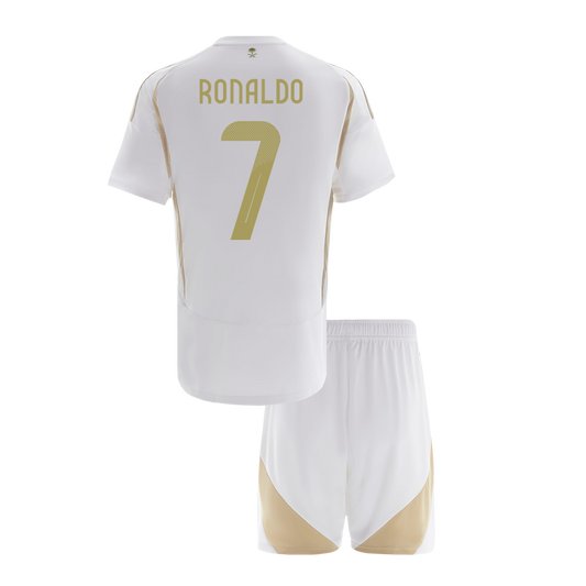 Al Nassr dětská třetí sada dresu 2024/25 RONALDO #7 ACL