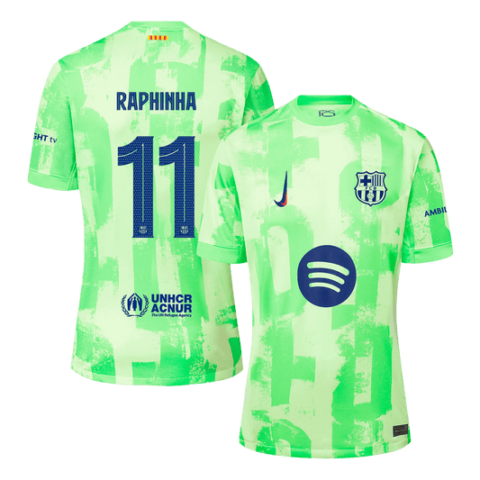 Třetí Fotbalový Dres Barcelona 24/25 RAPHINHA #11
