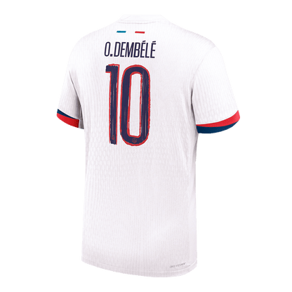 Venkovní Fotbalový Dres PSG 24/25 Authentic O.DEMBÉLÉ #10 UCL