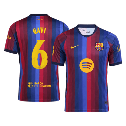 Barcelona domácí fotbalový dres 2026/27 GAVI #6 UCL