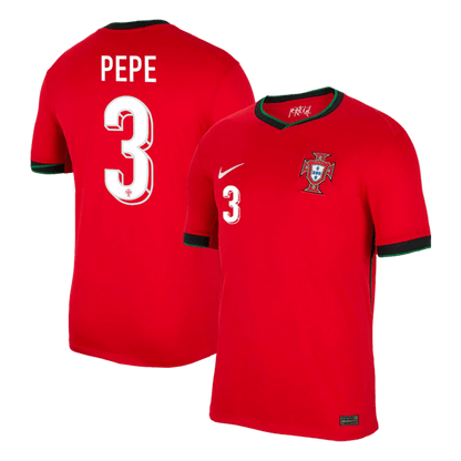 Domácí Fotbalový Dres Portugal 2024 PEPE #3