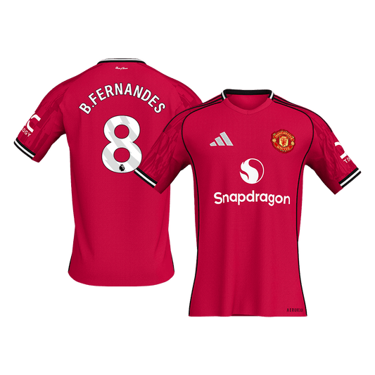 Domácí Fotbalový Dres Manchester United 25/26 B.FERNANDES #8