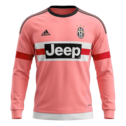 Juventus venkovní retro dres 2015/16 dlouhý rukáv