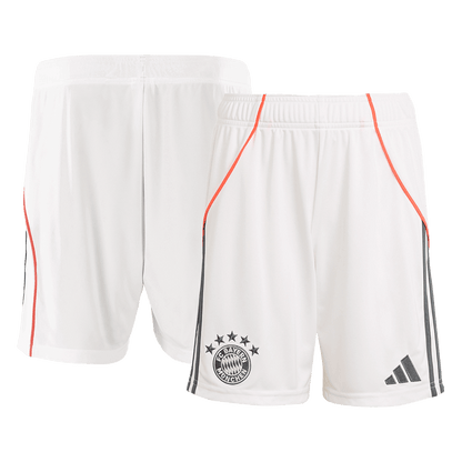 Bayern Munich Away Soccer Jersey Kit(Jersey+Shorts+Socks) 2025/26 White