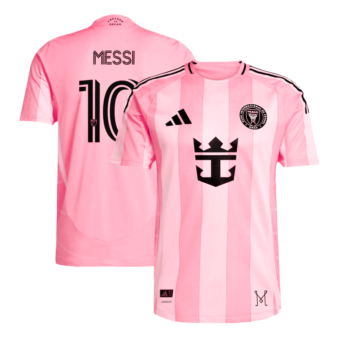 Domácí Fotbalový Dres Inter Miami CF 2025 Authentic MESSI #10