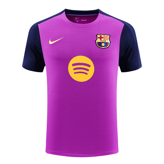 Předzápasový Fotbalový Dres Barcelona - Purple