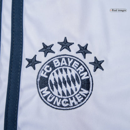 Kid's Bayern Munich Away Soccer Jersey Kit(Jersey+Shorts+Socks) 2025/26 White
