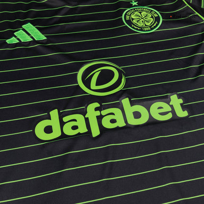 Celtic Away Soccer Jersey 2025/26 Black