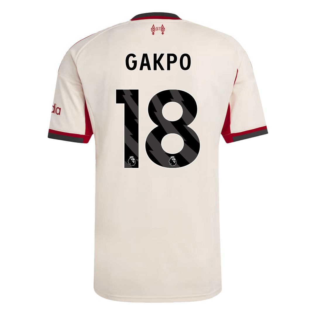 Liverpool venkovní fotbalový dres 2025/26 GAKPO #18