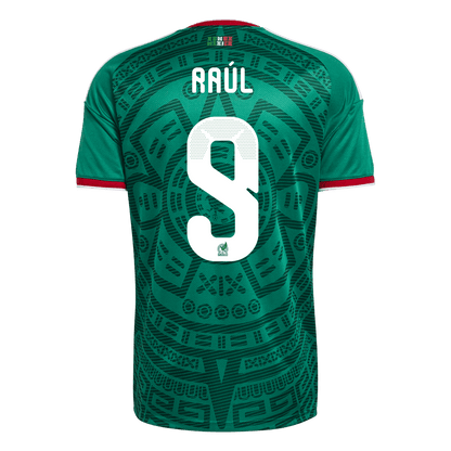 Mexiko Domácí Fotbalový Dres MS 2026 Raúl #9