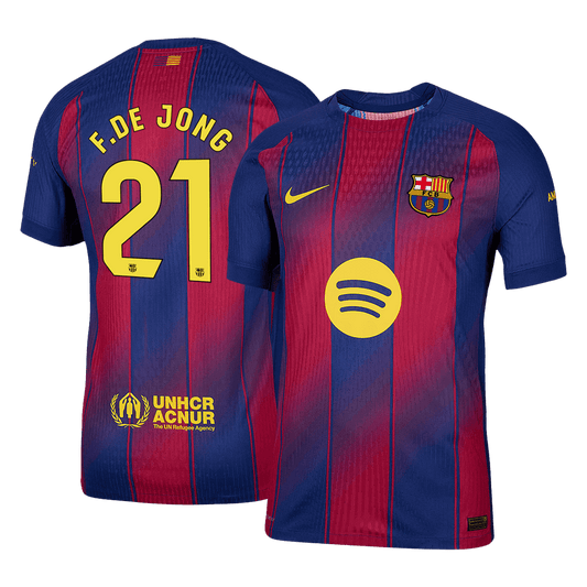 Domácí Fotbalový Dres Barcelona 25/26 Authentic F.DE JONG #21