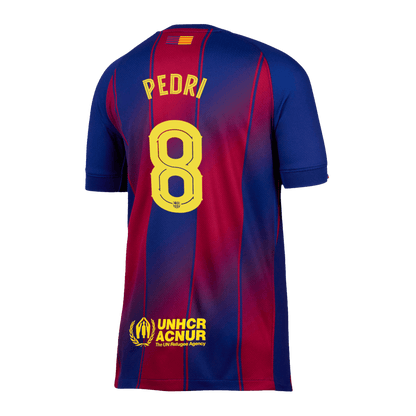 Domácí Fotbalový Dres Barcelona 25/26 PEDRI #8 UCL