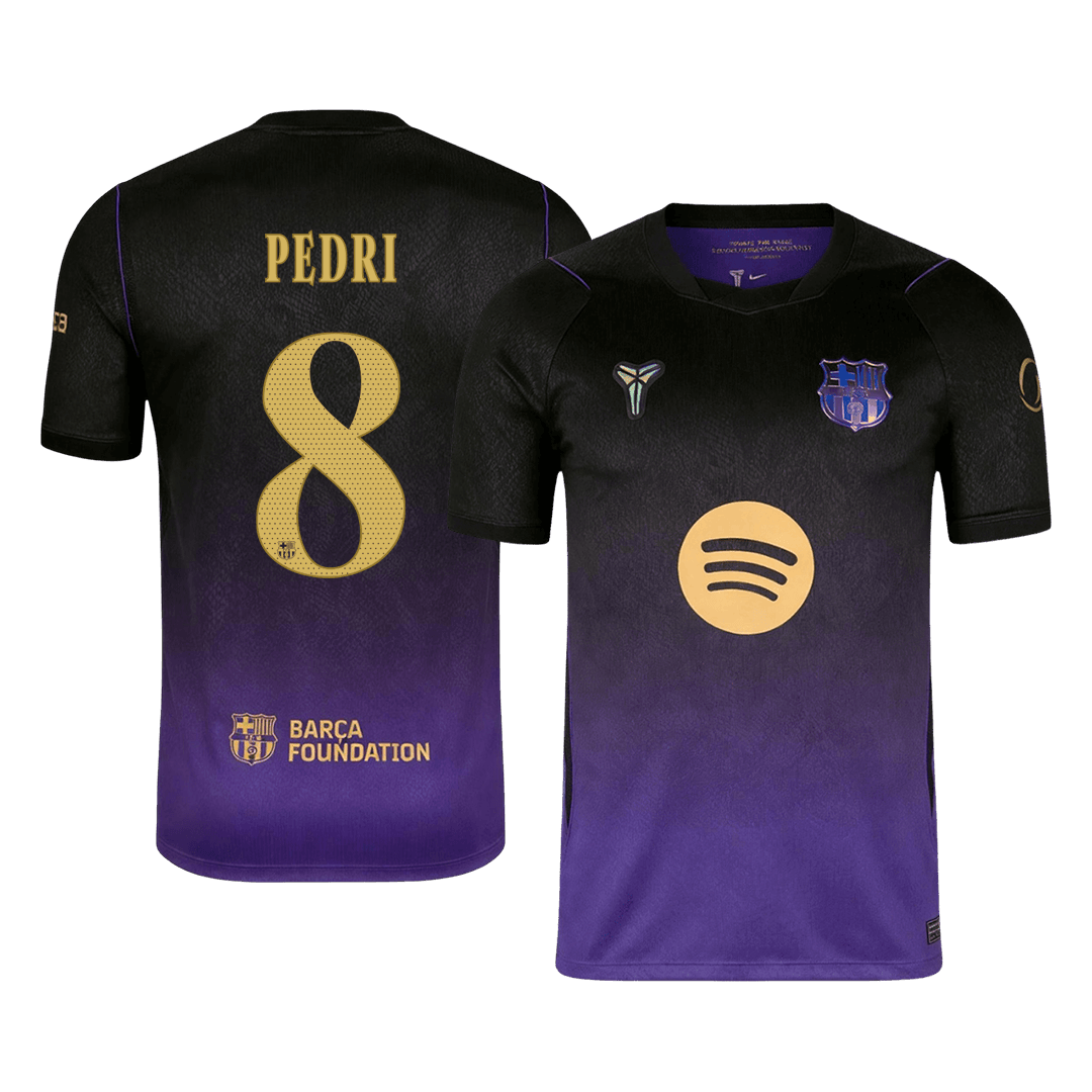 Barcelona venkovní fotbalový dres 2026/27 PEDRI #8 UCL