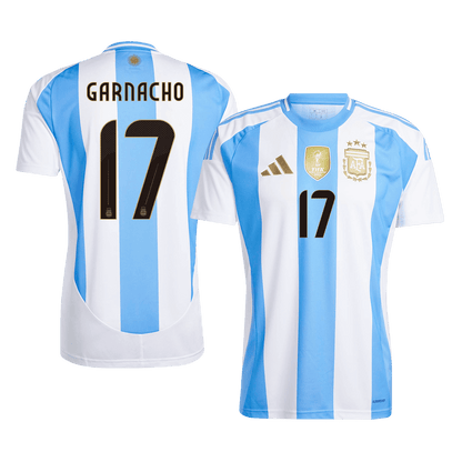 Domácí Fotbalový Dres Argentina 2024 GARNACHO #17
