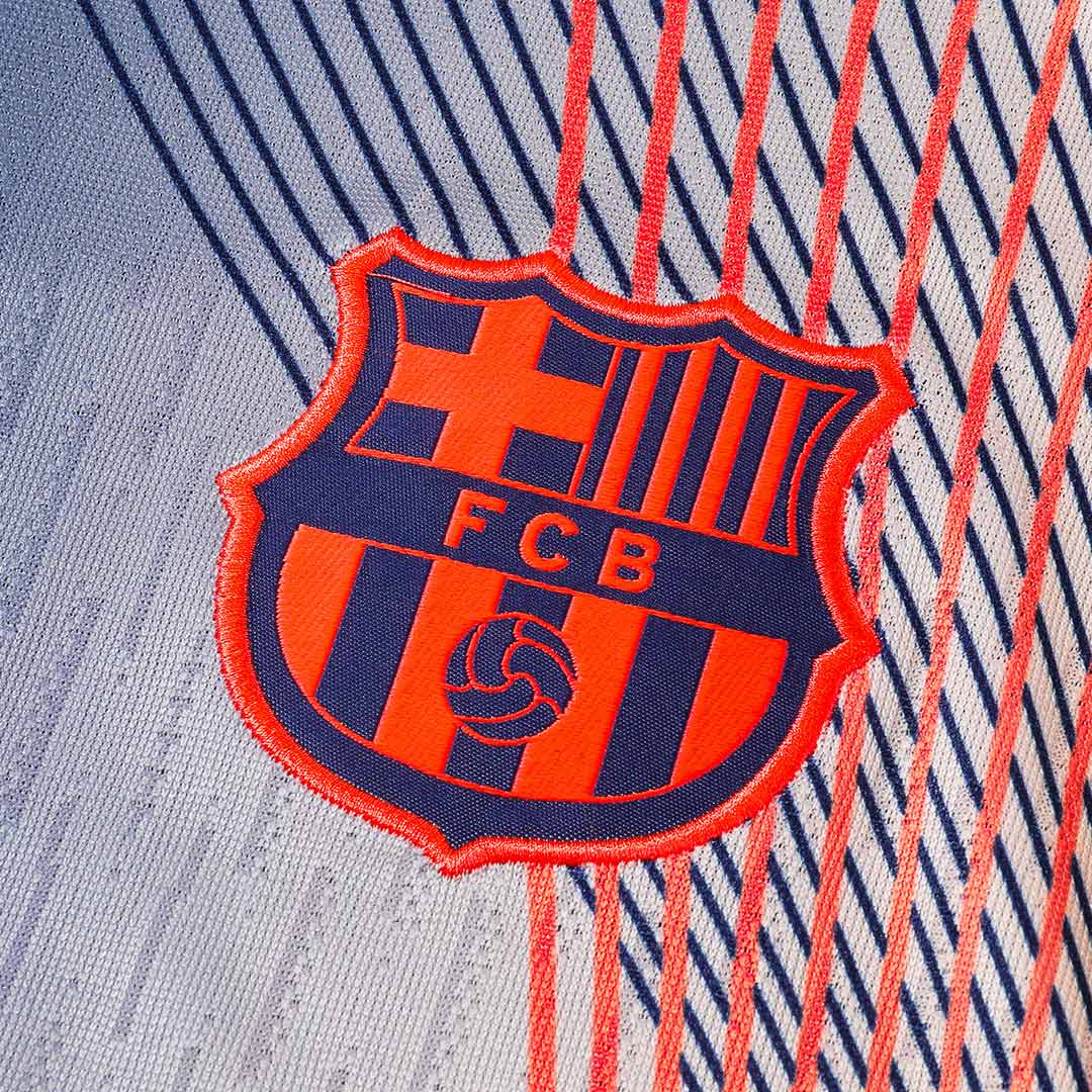 Barcelona dětská sada mikiny 2025/26 černá & oranžová