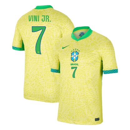 Domácí Fotbalový Dres Brazil 2024 VINI JR. #7