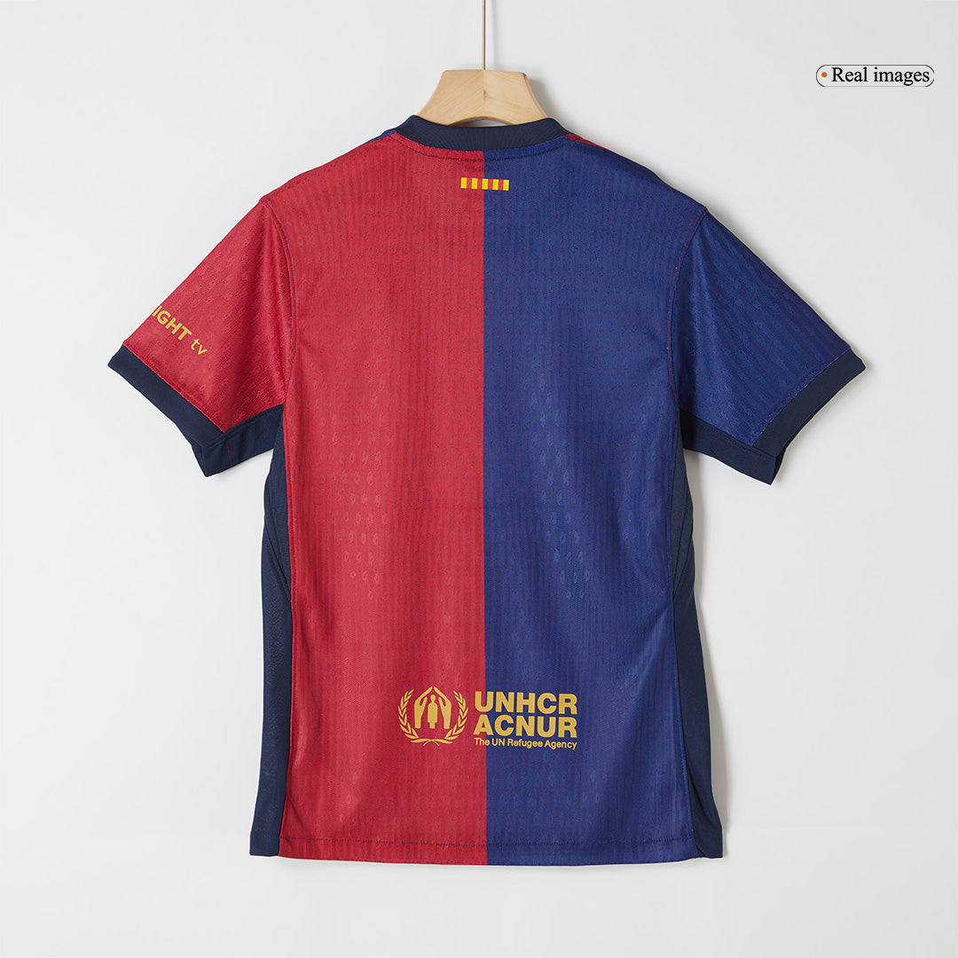 Domácí Fotbalový Dres Barcelona 24/25 Authentic COLDPLAY
