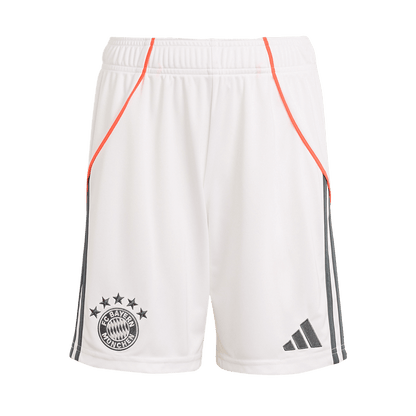 Bayern Munich Away Soccer Jersey Kit(Jersey+Shorts+Socks) 2025/26 White