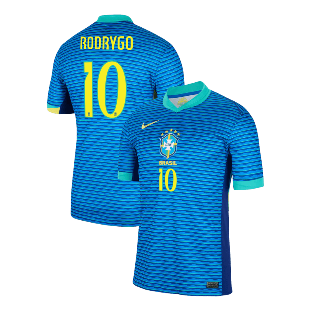 Venkovní Fotbalový Dres Brazil 2024 RODRYGO #10