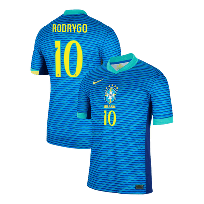 Venkovní Fotbalový Dres Brazil 2024 RODRYGO #10