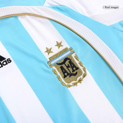 Domácí Retro Dres Argentina 2006 MESSI #19