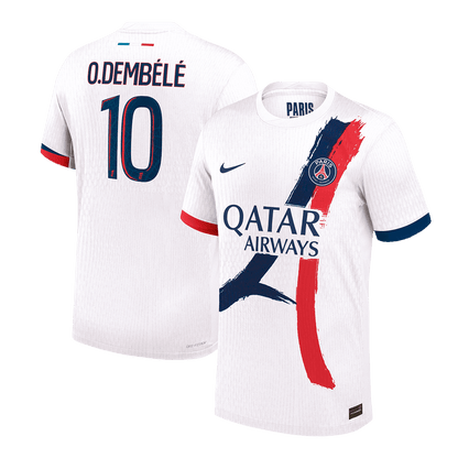 Venkovní Fotbalový Dres PSG 24/25 Authentic O.DEMBÉLÉ #10
