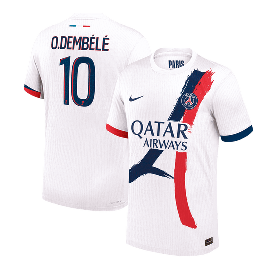 Venkovní Fotbalový Dres PSG 24/25 Authentic O.DEMBÉLÉ #10