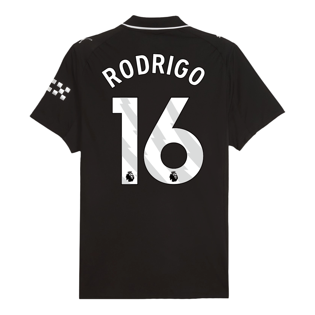 Venkovní Fotbalový Dres Manchester City 25/26 Authentic RODRIGO #16