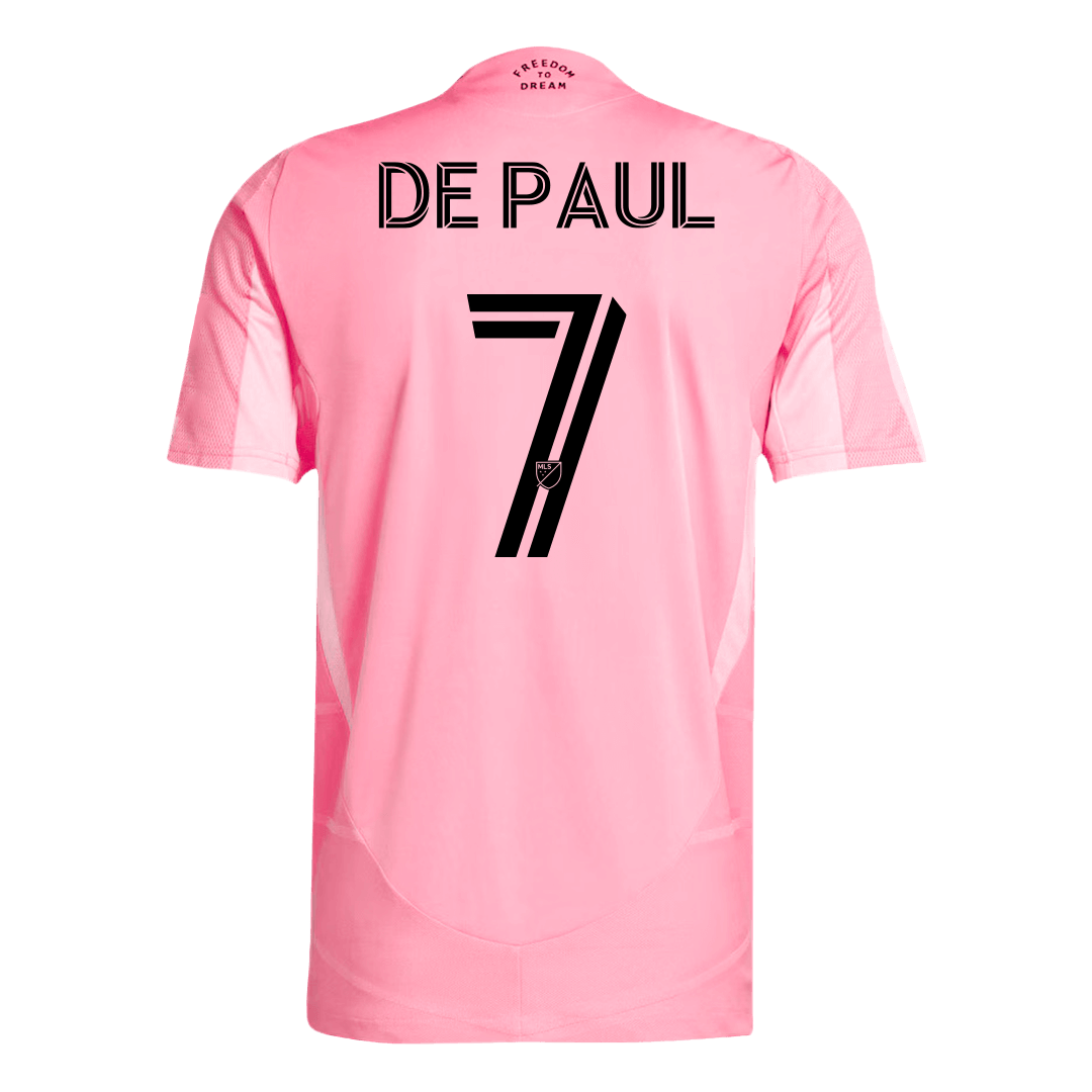 Domácí Fotbalový Dres Inter Miami CF 2025 Authentic DE PAUL #7